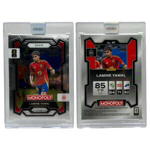 2026 Panini Prizm Monopoly FIFA World Cup #41 Lamine Yamal Spain